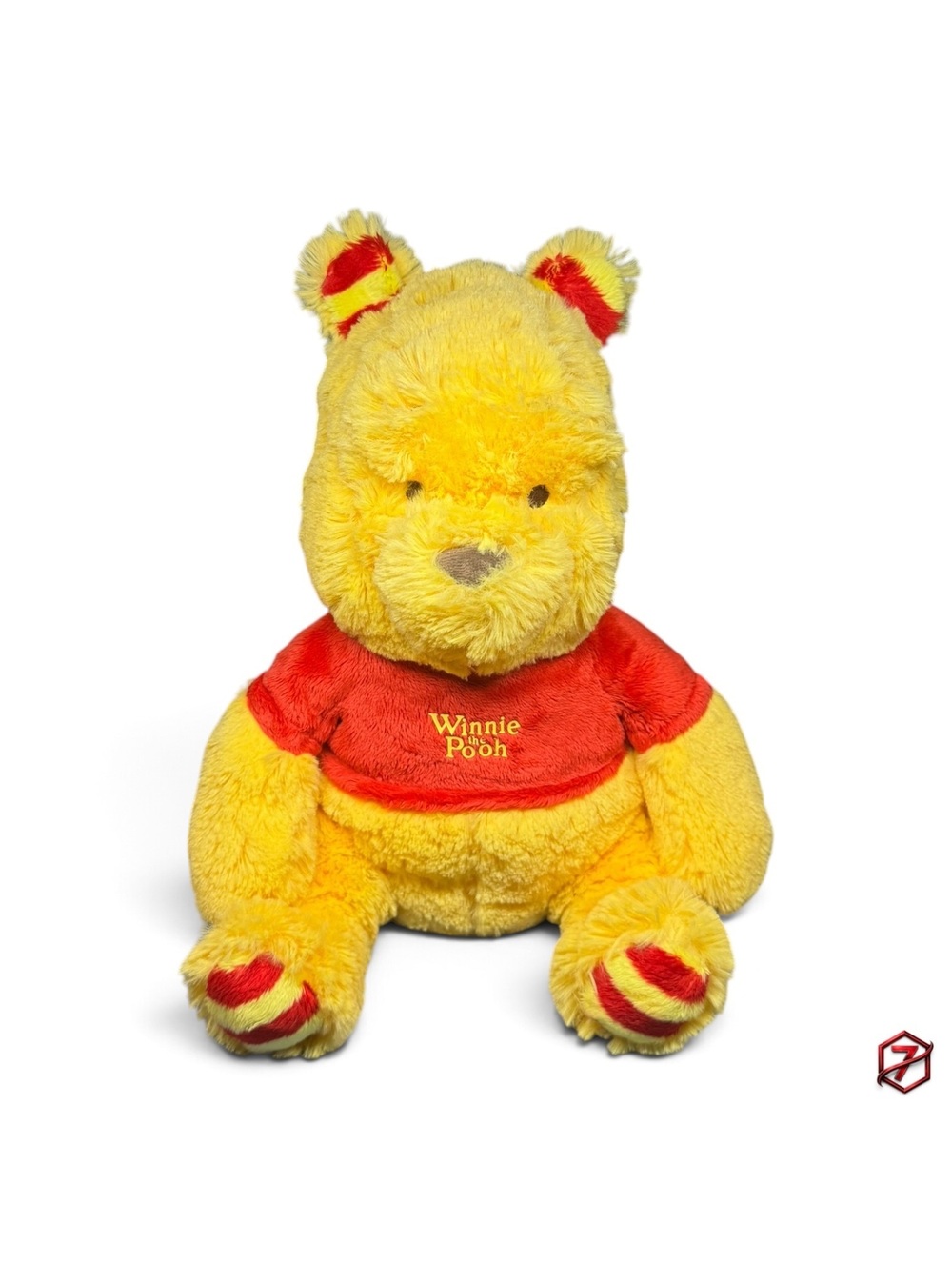 Disney Winnie the Pooh 14” Plush Whitehouse Leisure Yellow Bear Red Shirt